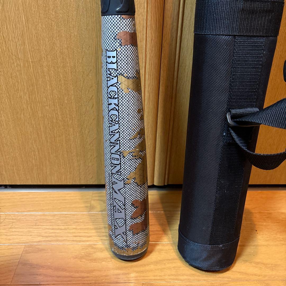 ❣️ZETT BLACK CANNON 軟式バット バットケース付き