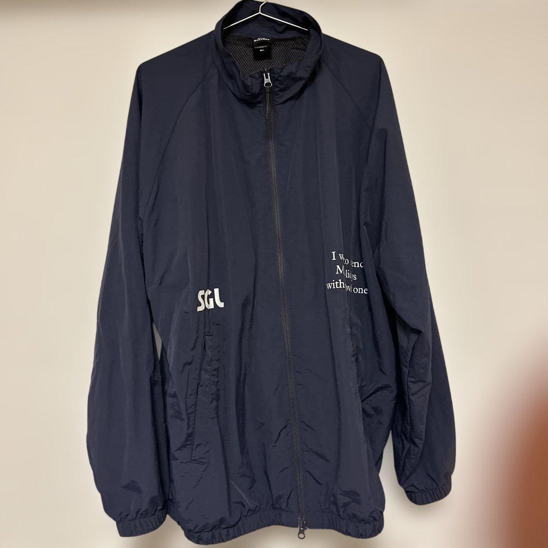 美品 SUN GALLERYネイビー セットアップジャケット・パンツ