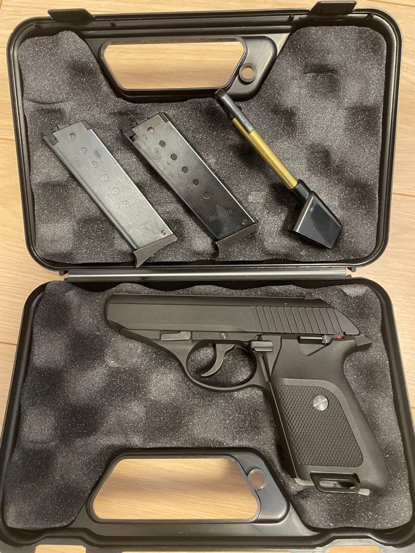 KSC SIG P230jp HWガスガン ブラック マガジン2本付き