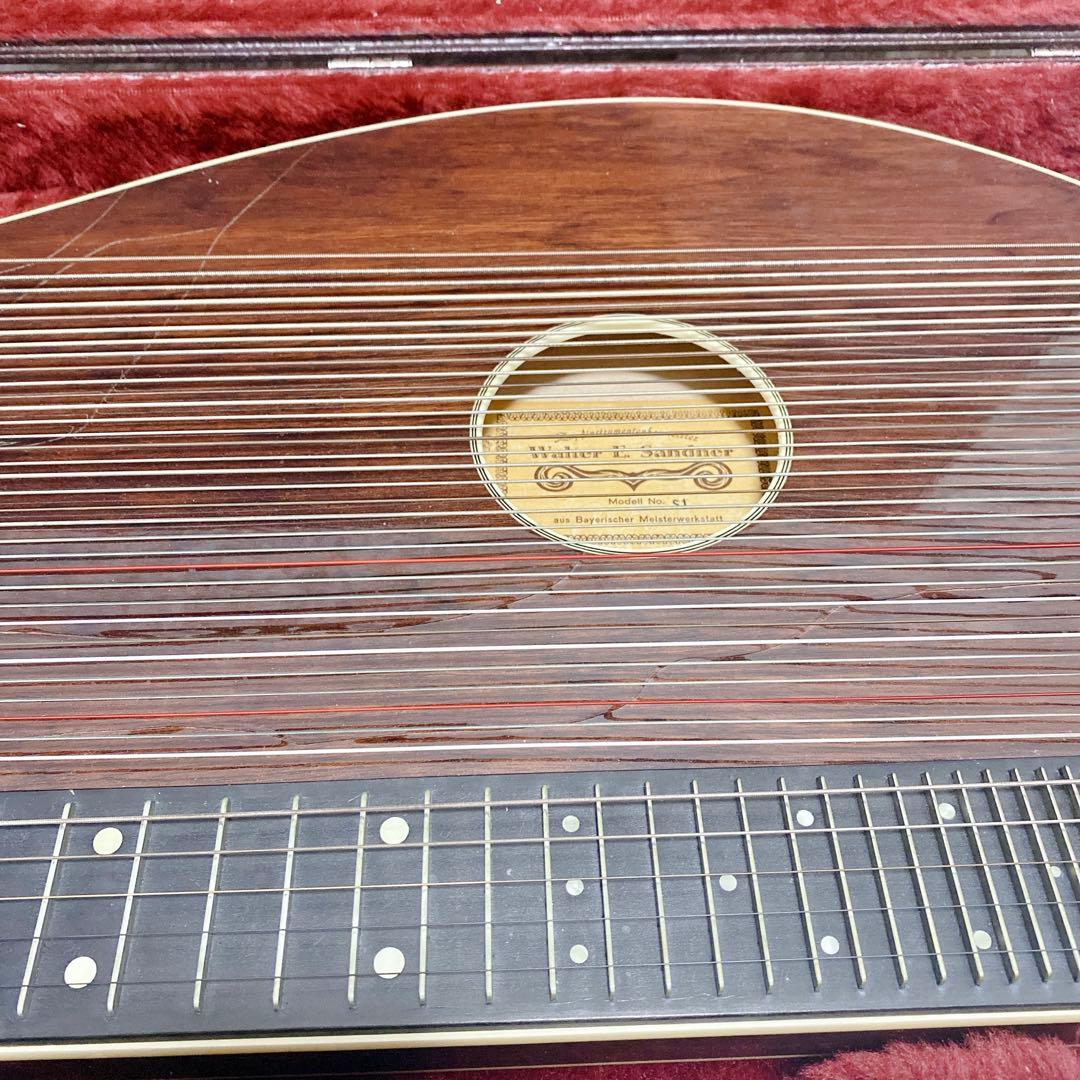 【希少】 Walter Sandner ツィター チター 楽器 ドイツ 最高級