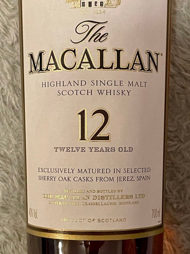 希少 マッカラン12年 旧ボトルTHE MACALLAN 700ml
