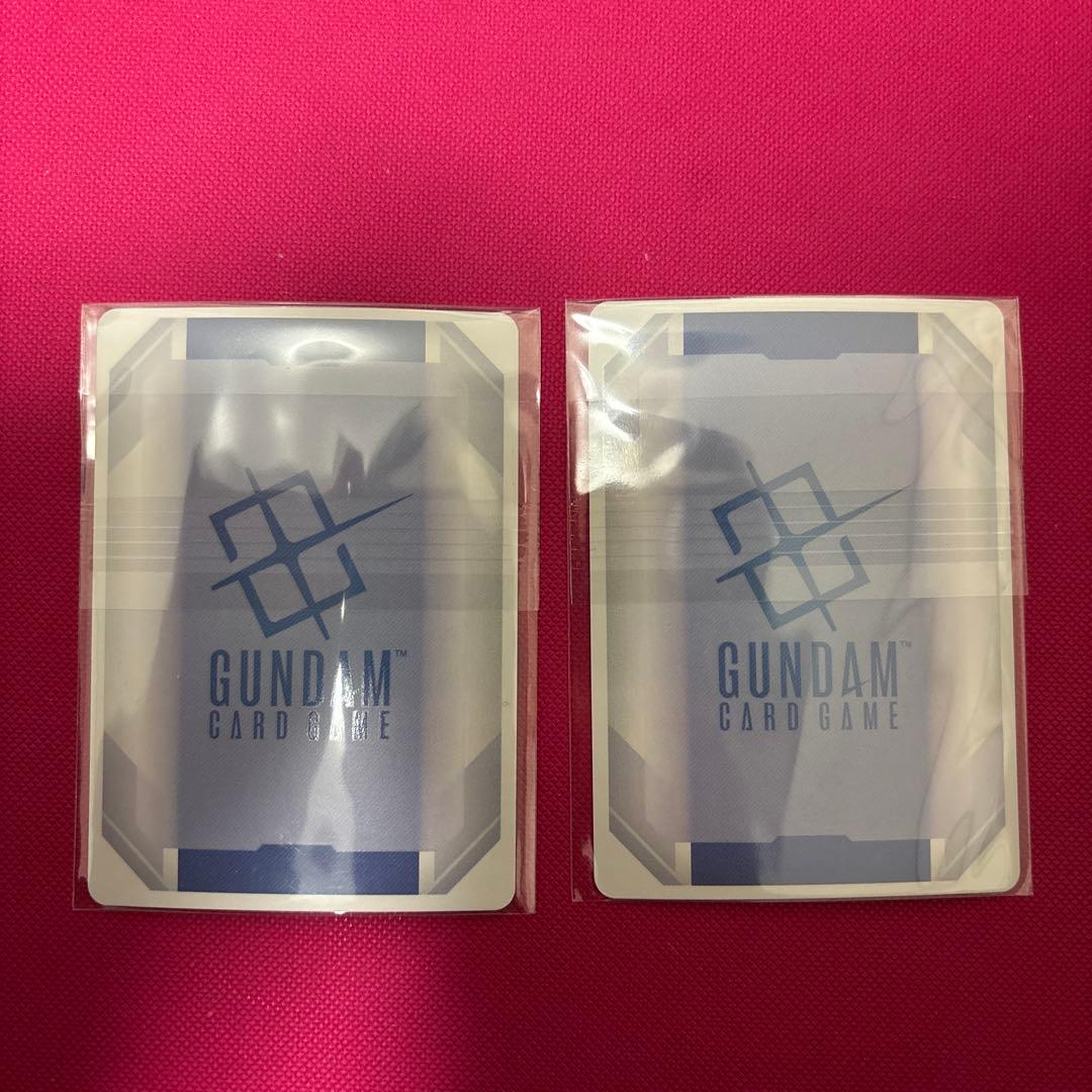 スレッタ　ニュータイプチャレンジ　プロモ　2枚セット　ガンダムカードゲーム