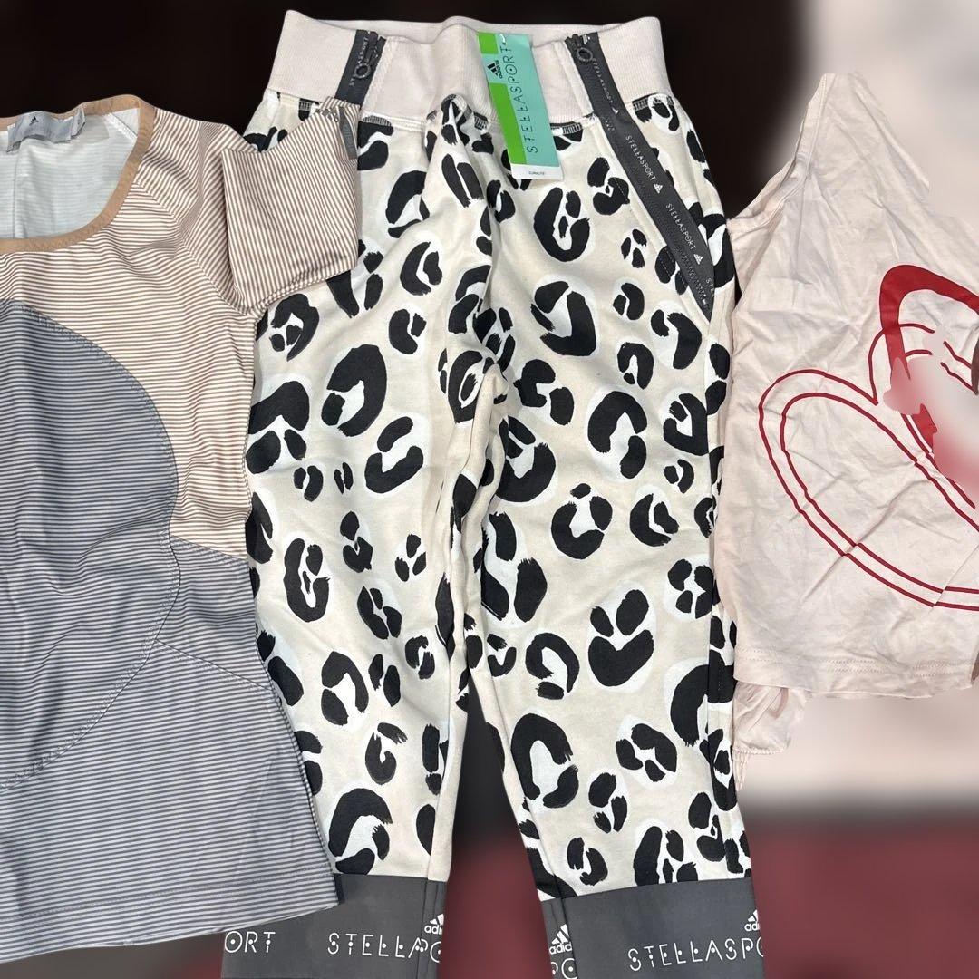 adidas ステラマッカートニー　新品含む上下ウェア　8点セット