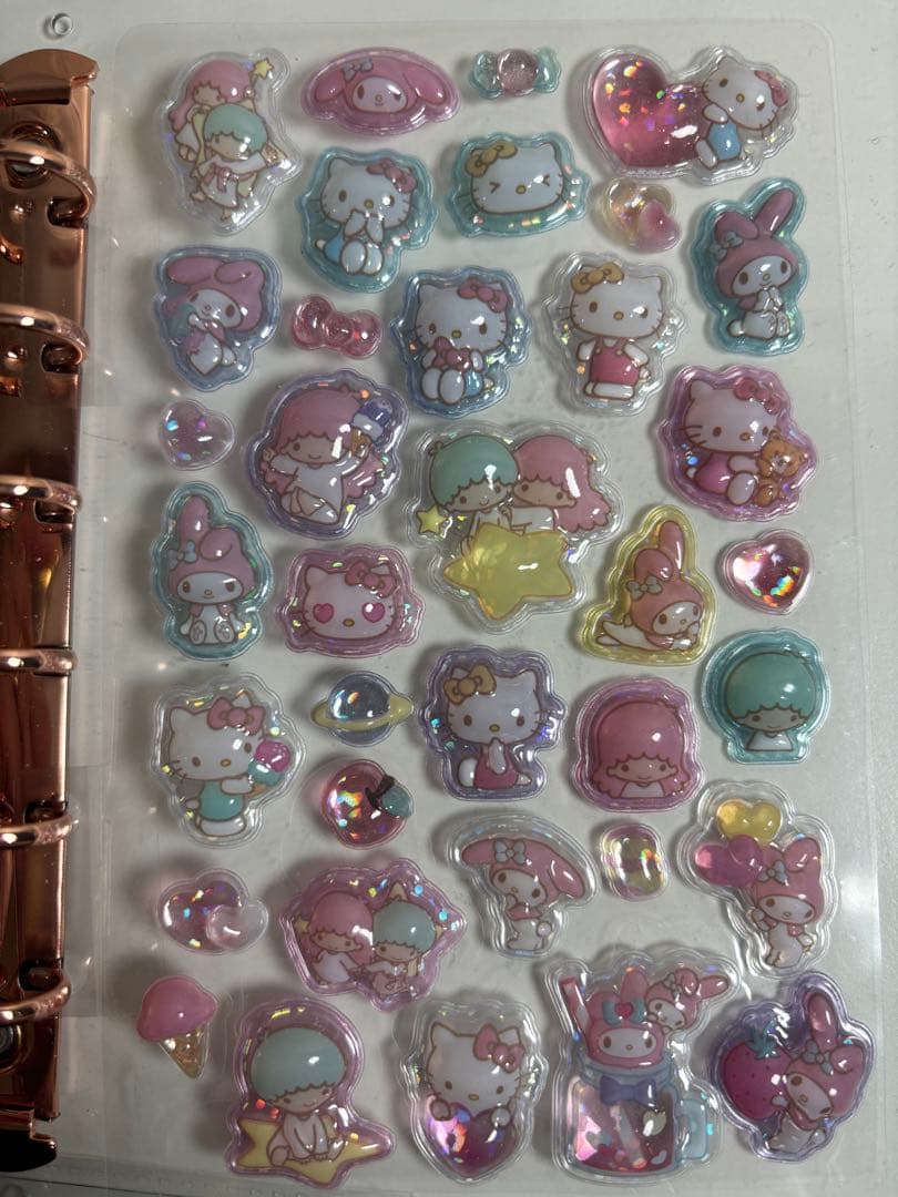 ボンボンドロップシール　サンリオ　ディズニー　正規品　おまけ付き　シール帳まとめ