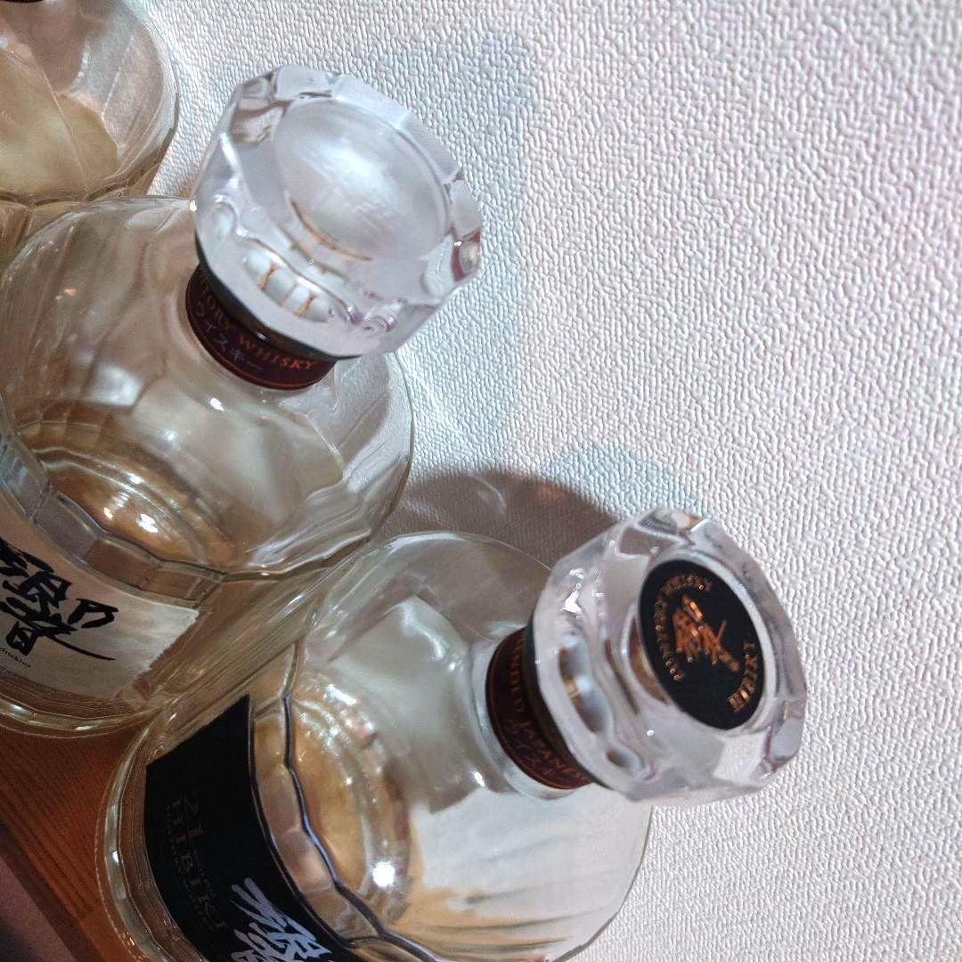 SUNTORY【響17年　3本】【響21年　1本】　空瓶