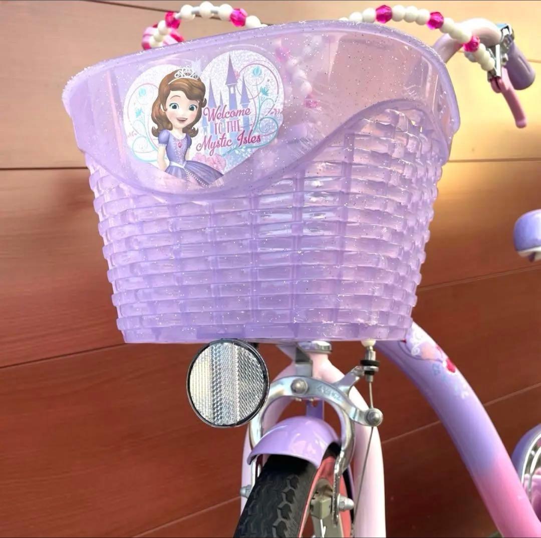 ディズニー　ちいさなプリンセス ソフィア 18インチ　子供自転車