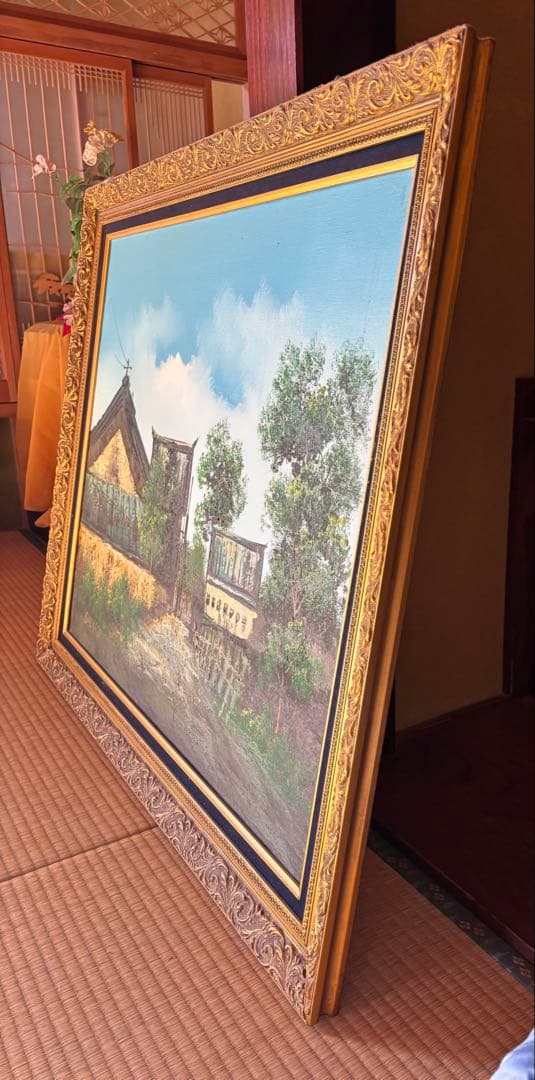 風景画 SIHONGOサイン入り