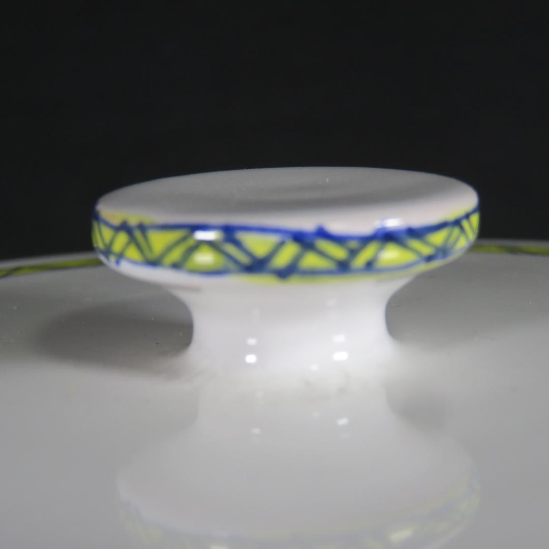 水指 水差し 茶道具 イタリア ファエンツァ 木箱 変わり種 夏