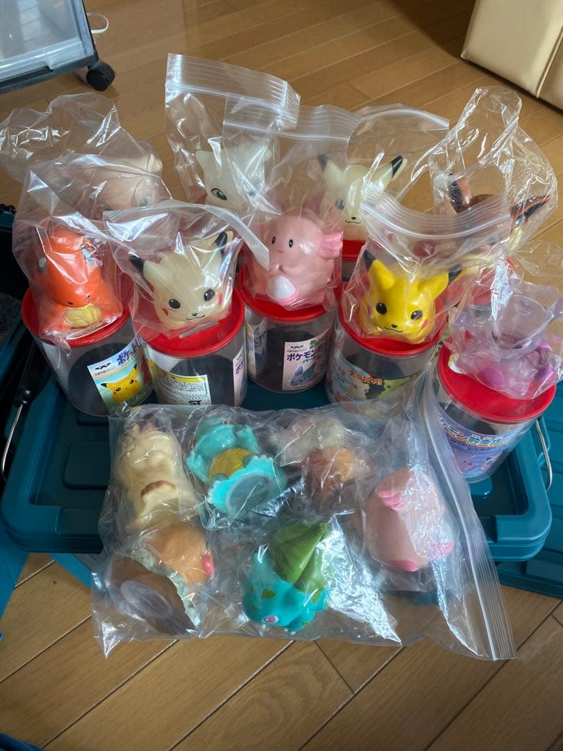 ポケモン貯金箱　レトロ　ポケットモンスター
