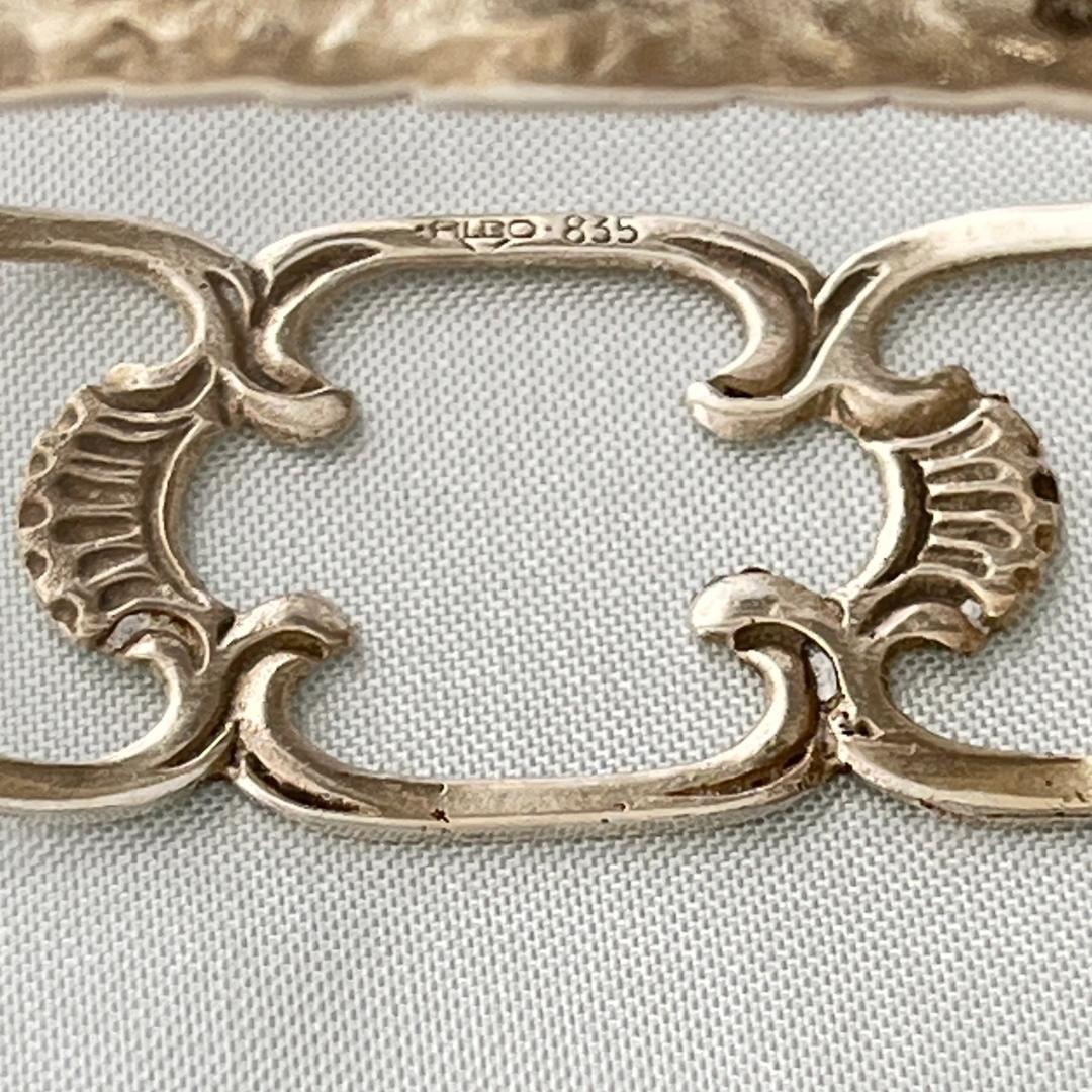 【ALBO】 天使と鳥 / 天童とリスのナプキンリング　6個【純銀】