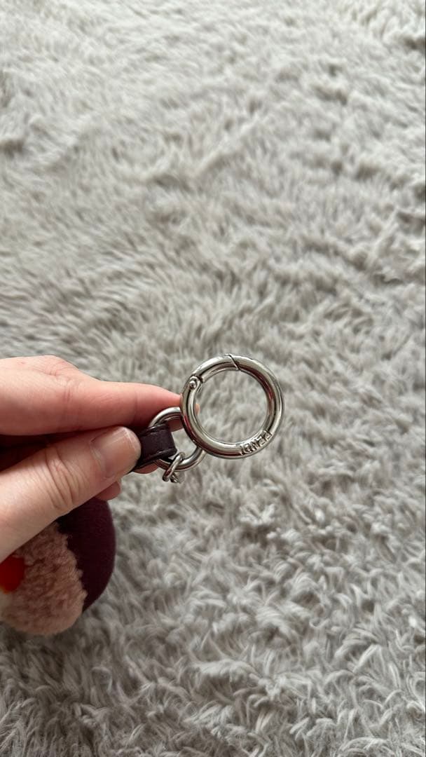 【FENDI】アップル チャーム　もこもこ