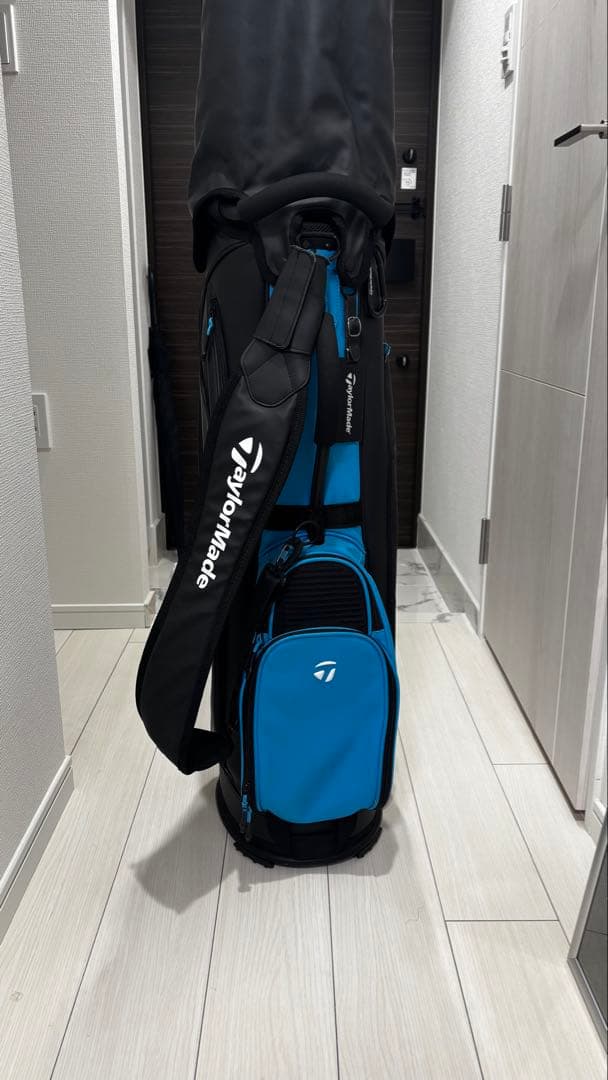 TaylorMade キャディバッグ 黒/青