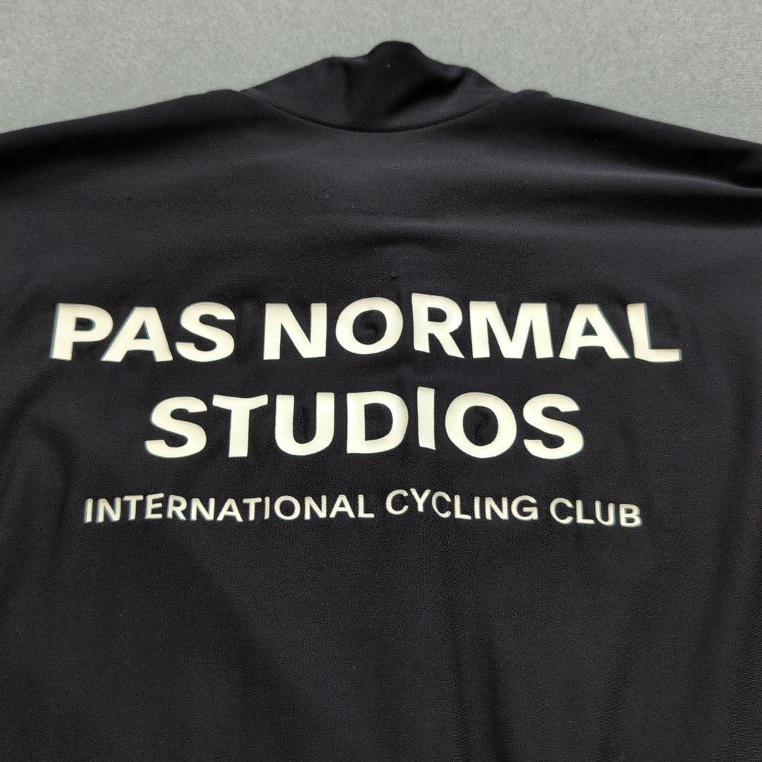 【定価38000円】パスノーマルスタジオ　裏起毛　サイクルジャージ長袖　M