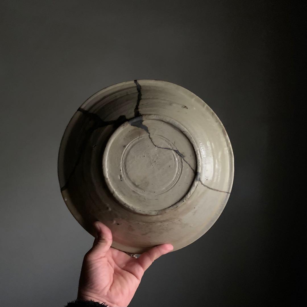 美濃 笠原鉢 江戸初期 古美術 古道具 アンティーク 鉢 陶片
