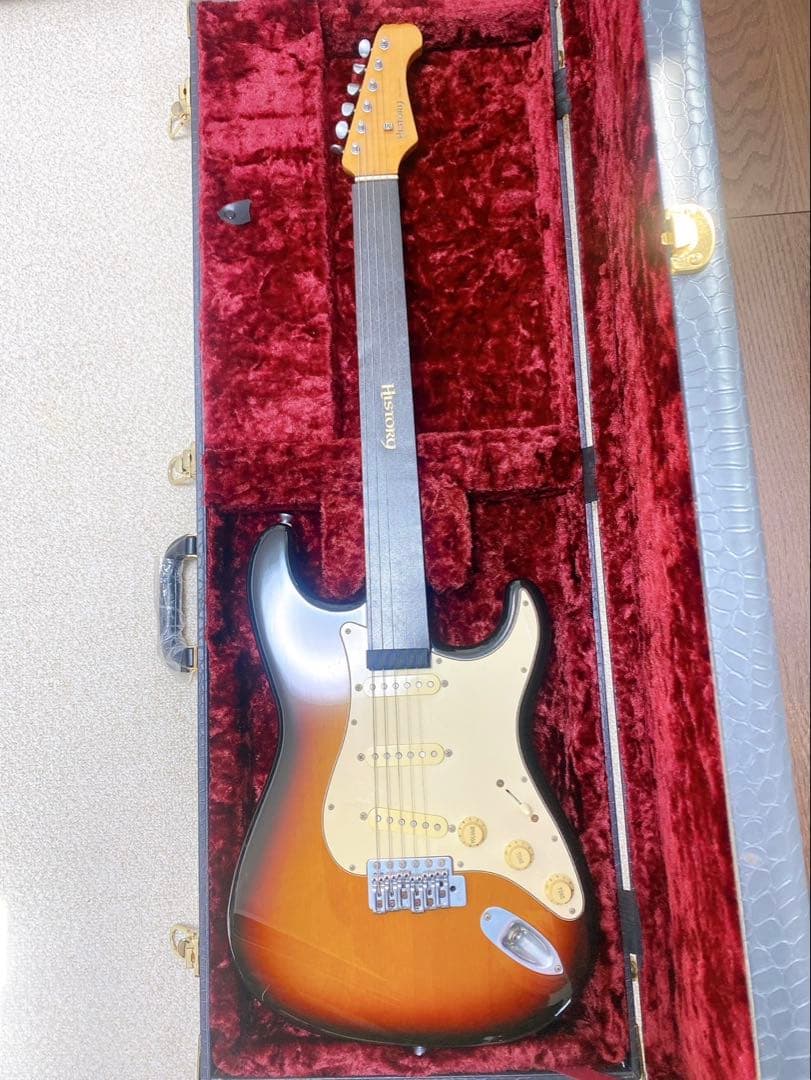 【希少上位機種】HISTORY GH-SV/C おまけ有　エレキギター