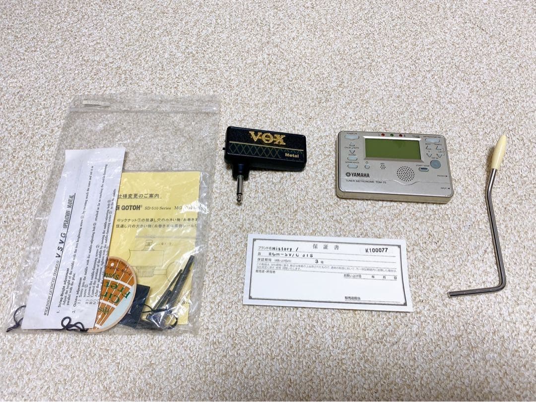 【希少上位機種】HISTORY GH-SV/C おまけ有　エレキギター