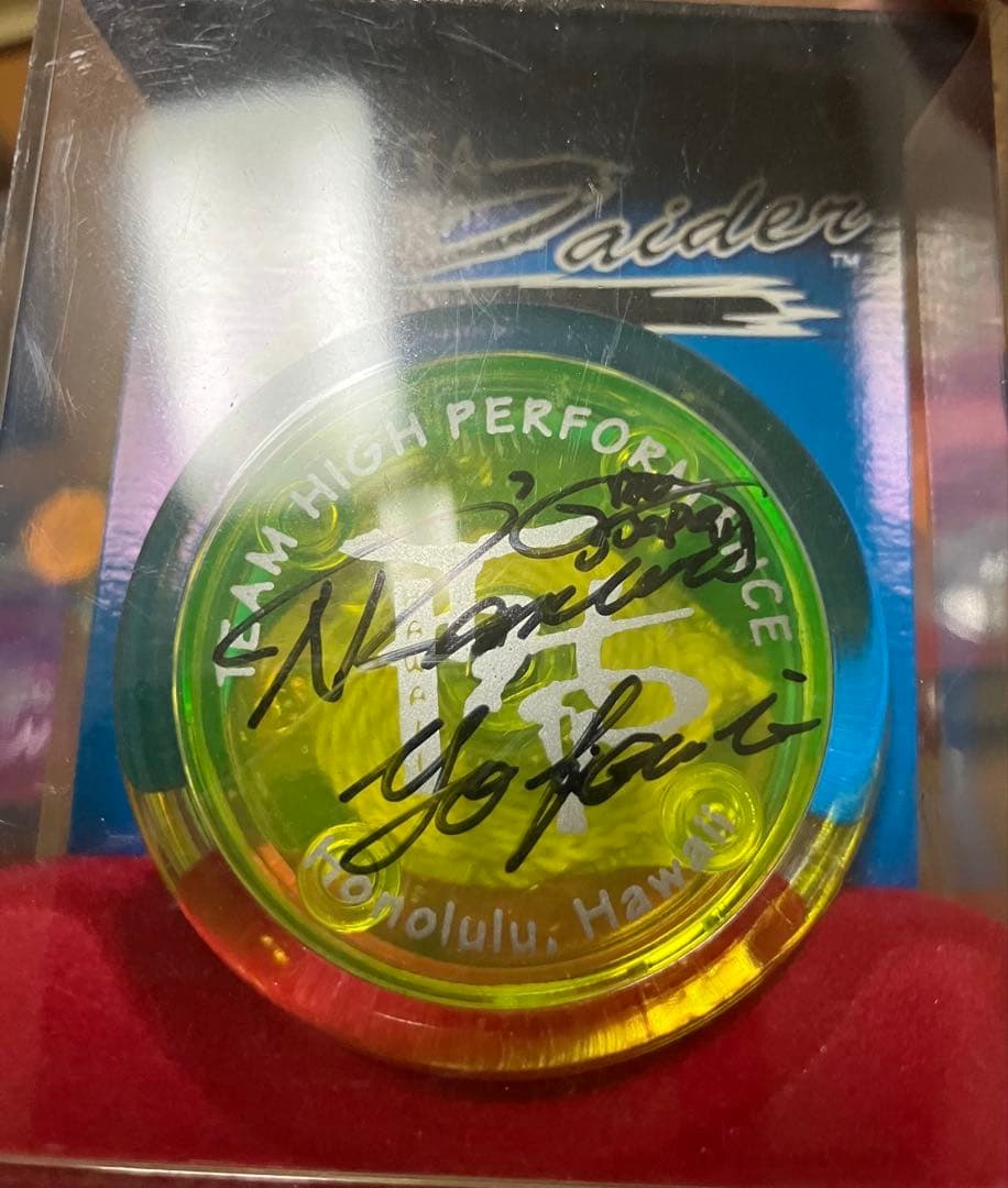 バンダイ　ヨメガ　ハイパーヨーヨー　中村名人　サイン入り　THPレイダーなど