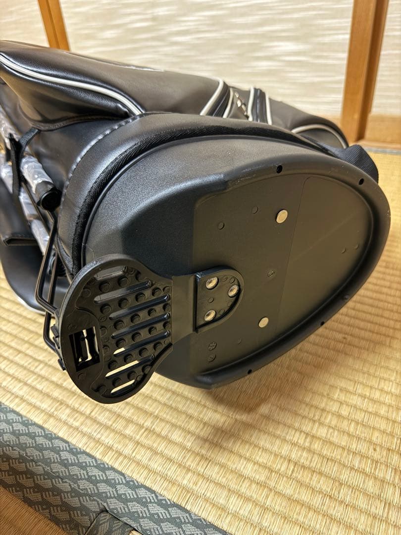 【未使用・超美品】GTD Black Ice キャディバッグ　ブラック/シルバー