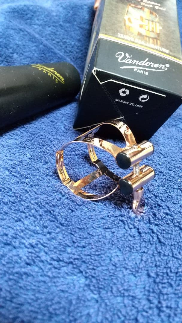 テナーサックス用　リガチャー　vandoren lc58pgp ピンクゴールド