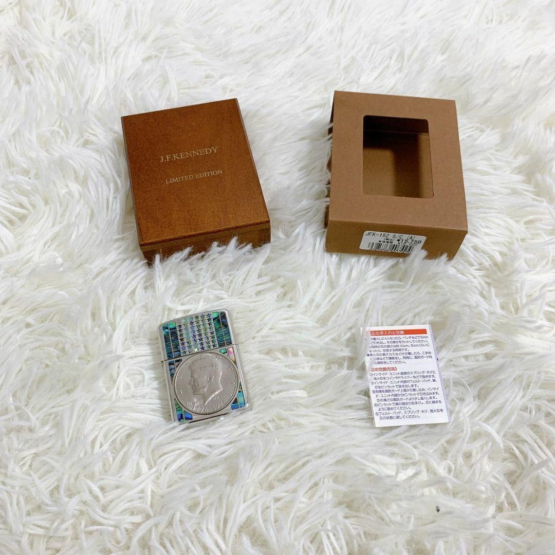 希少 未使用品 ZIPPO アーマーケース アメリカ建国200周年記念 ケネディ