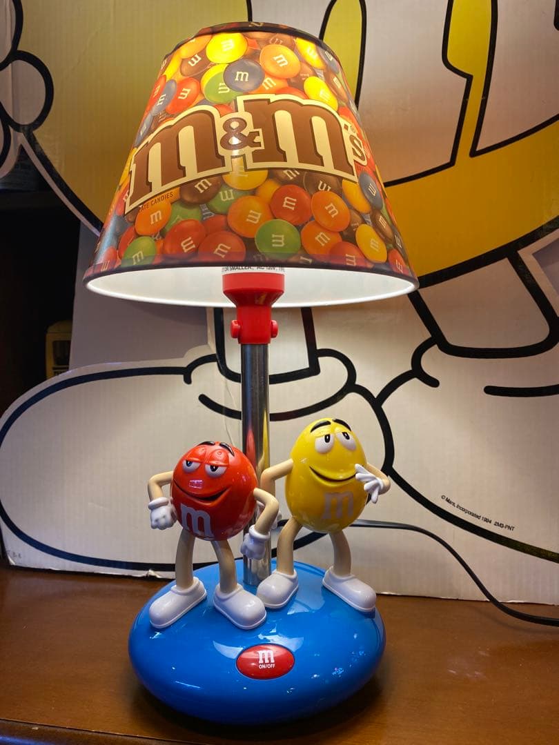 ♦︎超激レア♦︎エムアンドエムズ コレクターズアイテム テーブルランプ　ナイトランプ