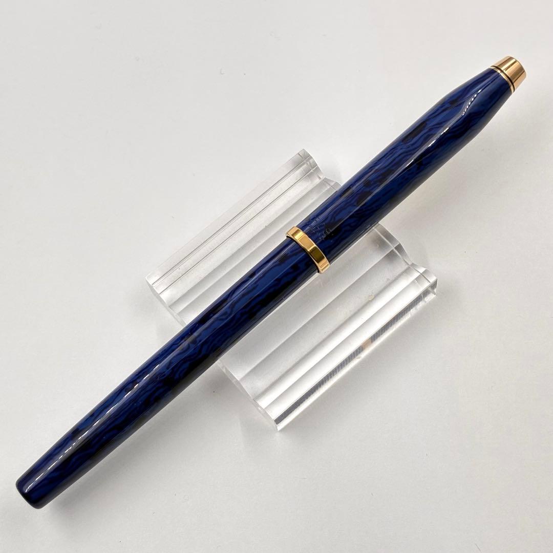 CROSS クロス センチュリー 万年筆 ブルーラッカー 18K F