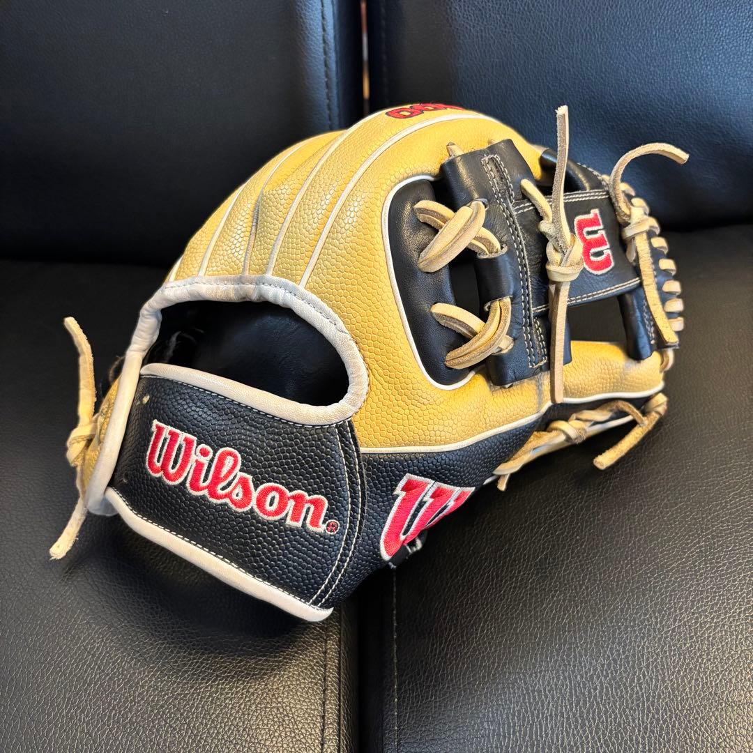 柴田竜拓に憧れる　Wilson 硬式グローブ A2000 DP15 ペドロイア