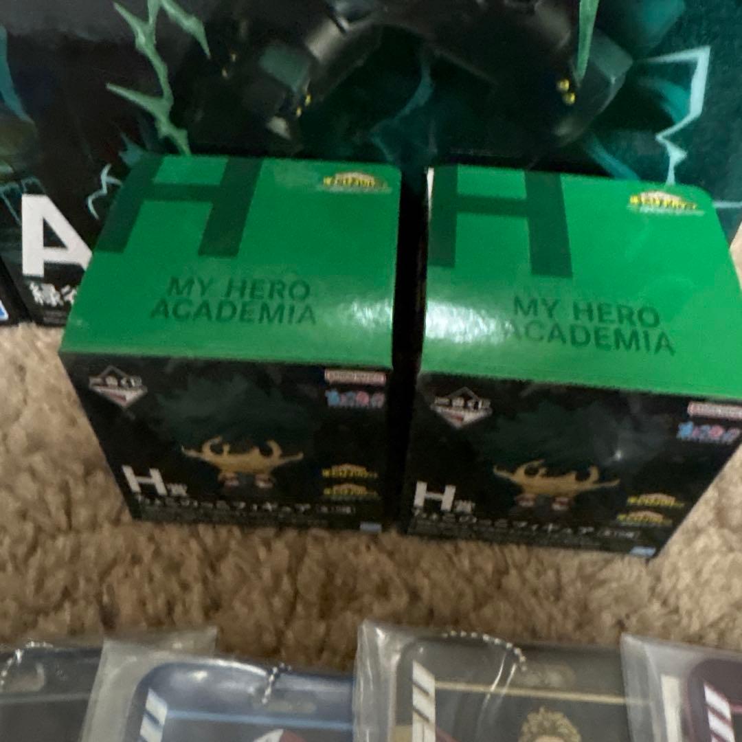 ヒロアカ一番くじ　デク、緑谷出久、オールフォーワン、死柄木弔　ACDラストワン