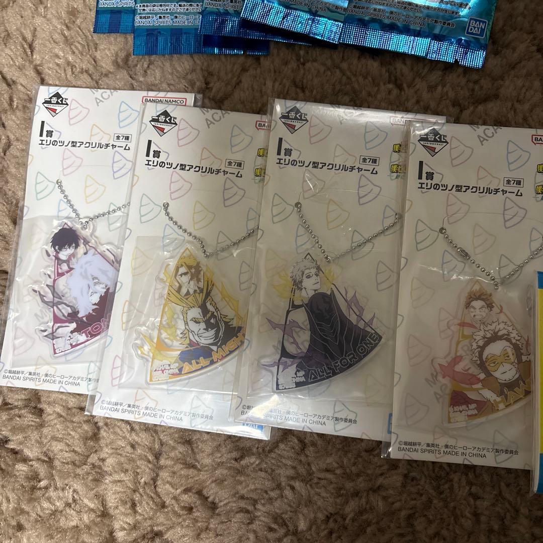 ヒロアカ一番くじ　デク、緑谷出久、オールフォーワン、死柄木弔　ACDラストワン