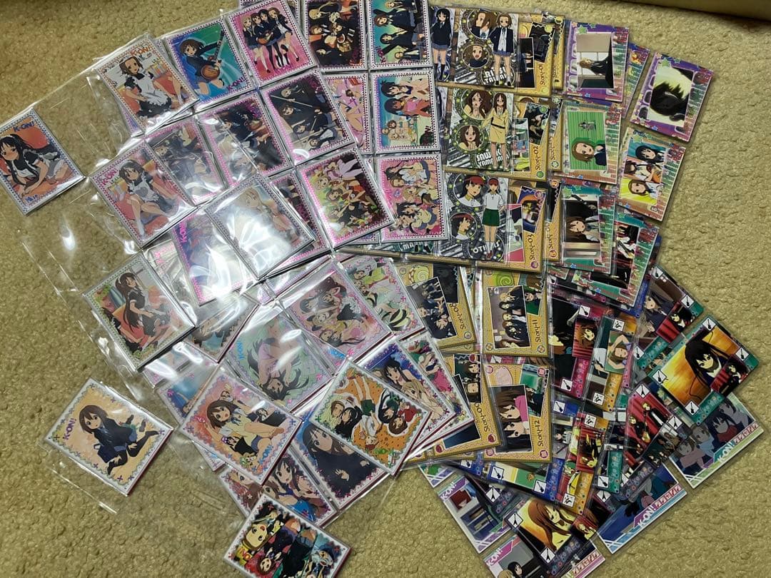 けいおん！　トレーディング　カード　第１弾&第2弾　フルコンプ　セット