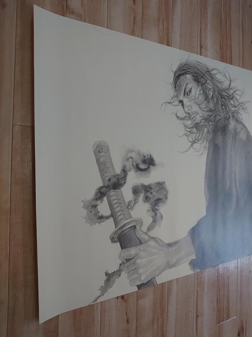 バガボンド Vagabond 最後のマンガ展 B1 ポスター 美品 井上雄彦