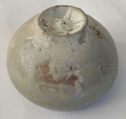 高麗青磁　粉青沙器　ぐいのみ