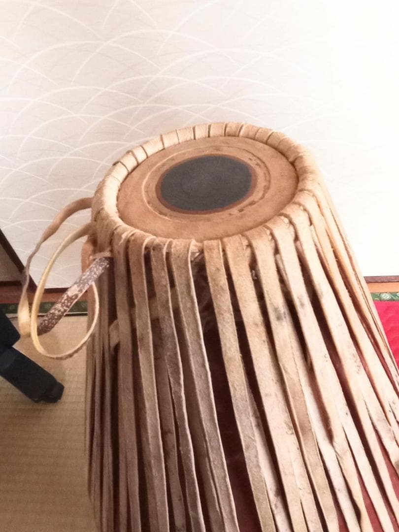 インド打楽器【ムリダンガ】インド信頼のメーカー【Paloma】製 中古歴浅コール