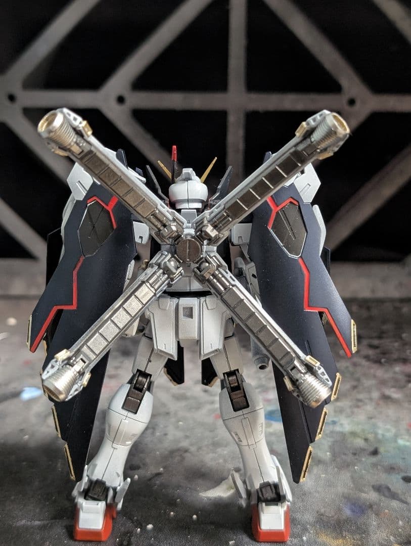 hg クロスボーンガンダム X1 フルクロス 　塗装済み 完成品