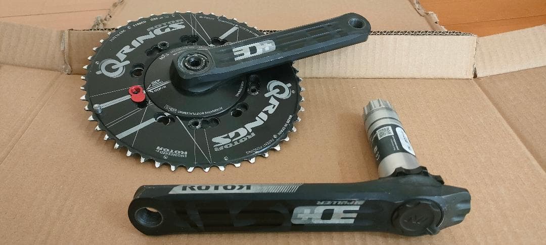 ROTOR 3D INPOWER 楕円 チェーンリング 50-34T 170mm
