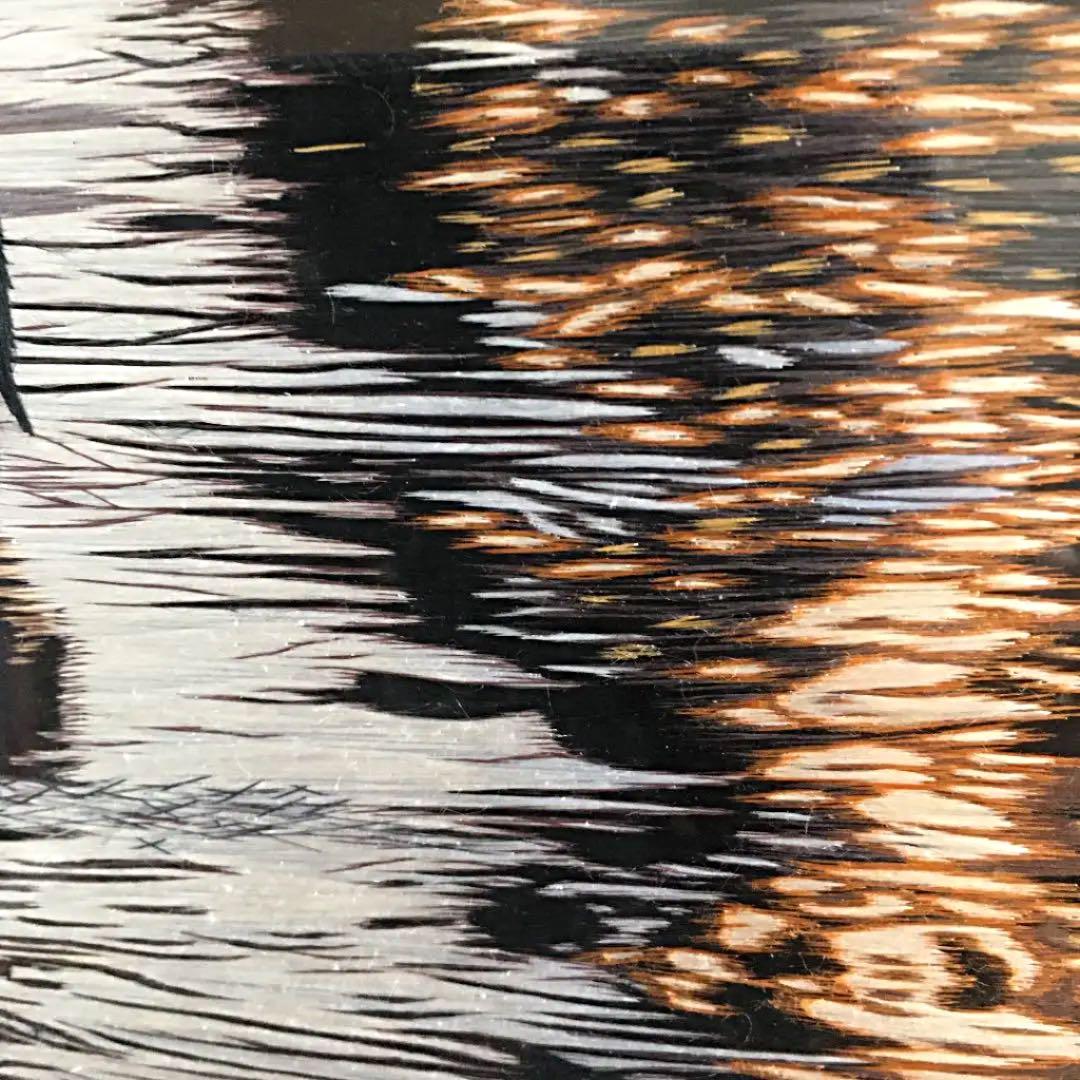 刺繍絵画　江南水郷　サイズ約50×62cm