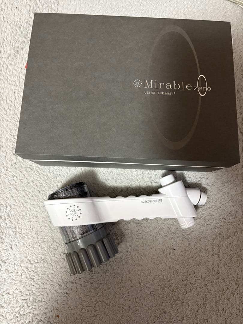 まるぼんさん専用ミラブルzero ホワイト シャワーヘッド
