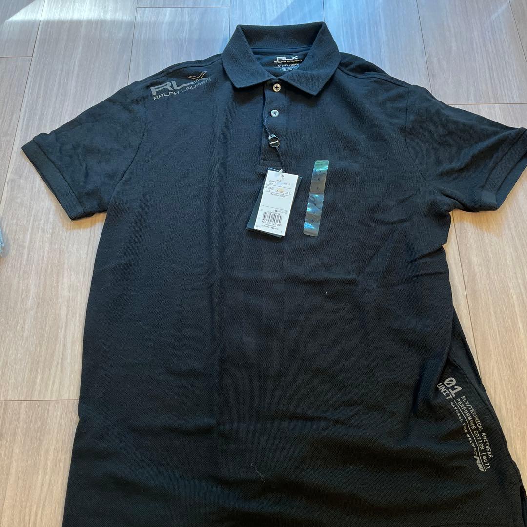RLX Ralph Lauren ブラックポロシャツ