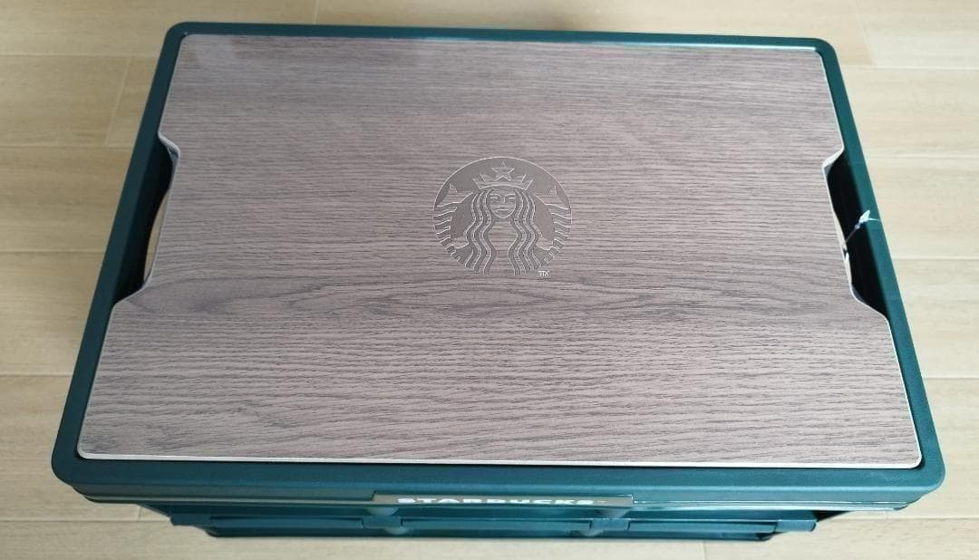 激レア非売品☆海外限定☆スターバックス☆折り畳みコンテナボックス☆テーブル