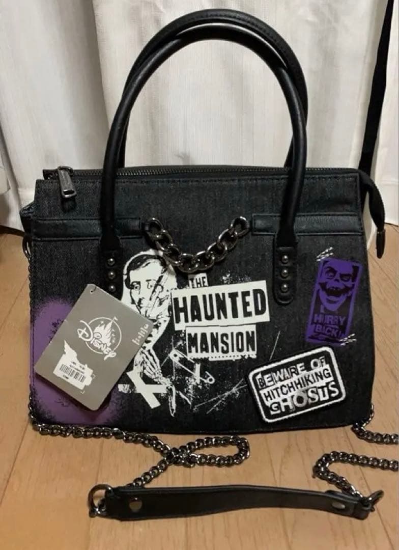 【未使用タグ付き】ラウンジフライ　ホーンテッドマンション　ショルダーバッグ