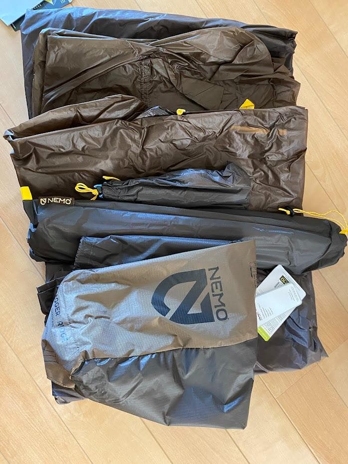 【希少】ニーモ　NEMO ダガーストーム3人用　登山最適　キャンプ　軽量
