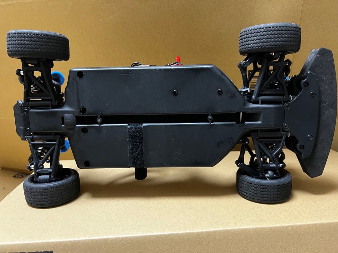 京商 Z28カマロ 550モーター カスタム塗装 LED プロポ付きセット安売り