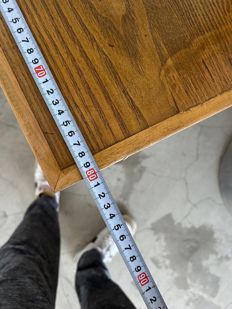 【Ku中古】美容室両面鏡セット面 木製アンティーク 1台 その2