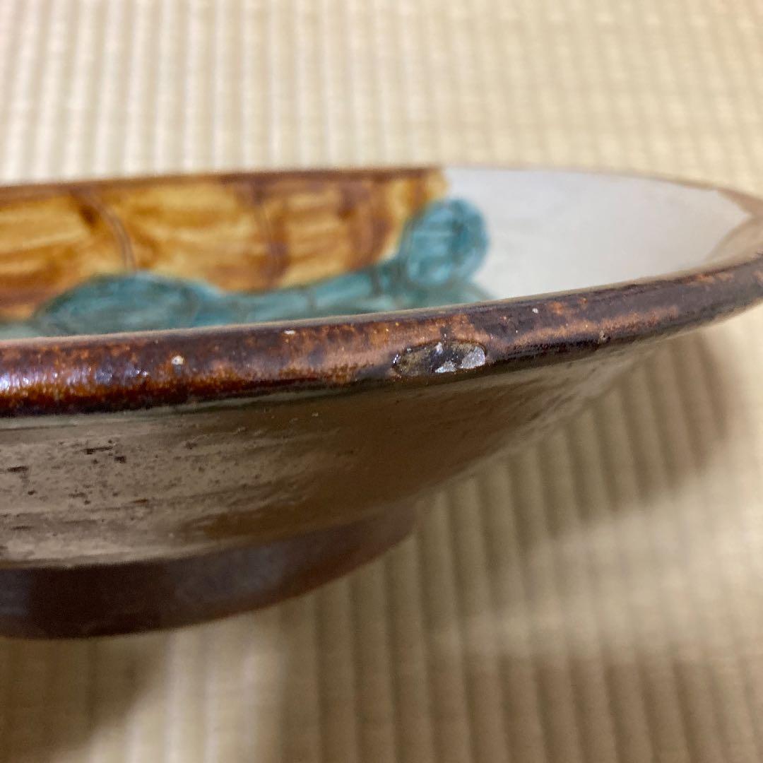 工房十鶴　一点もの　大皿　　やちむん　読谷