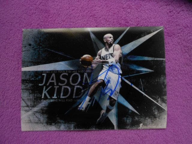 ❤️NBA最高クラス　スーパースター直筆サイン❤️ジェイソン・キッド❤️