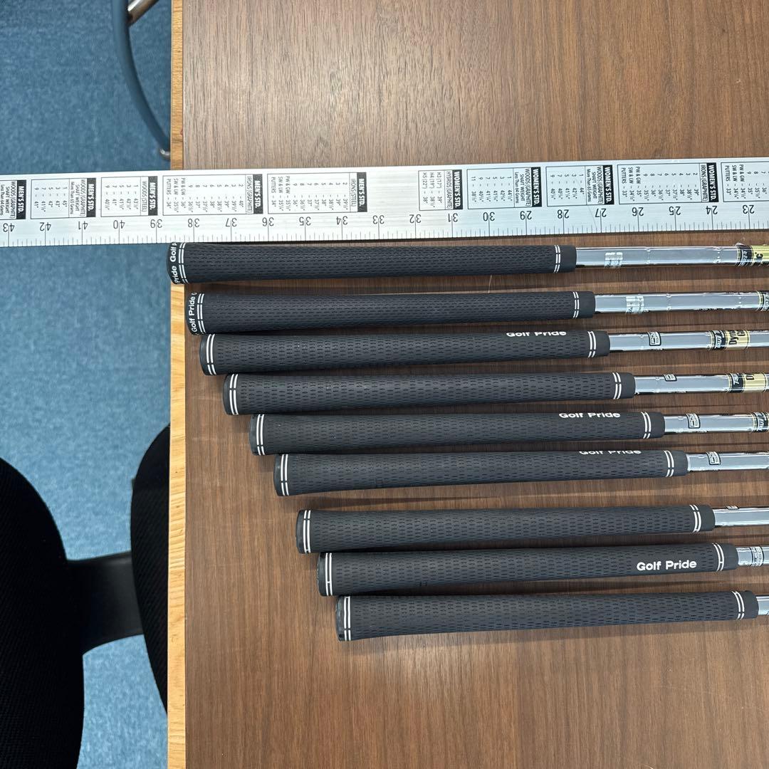 ダイナミックゴールドS200 スチールシャフト 9本