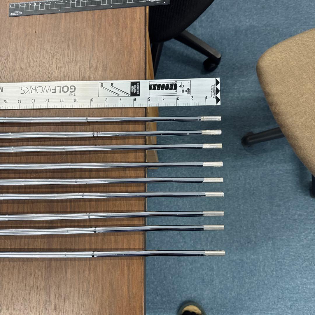 ダイナミックゴールドS200 スチールシャフト 9本