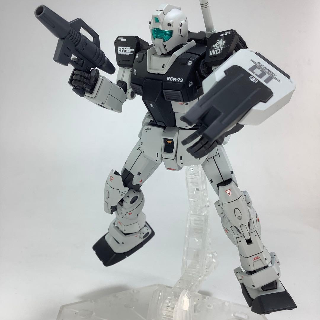 HG RGM-89 ジム【ホワイト・ディンゴ隊仕様】塗装済完成品