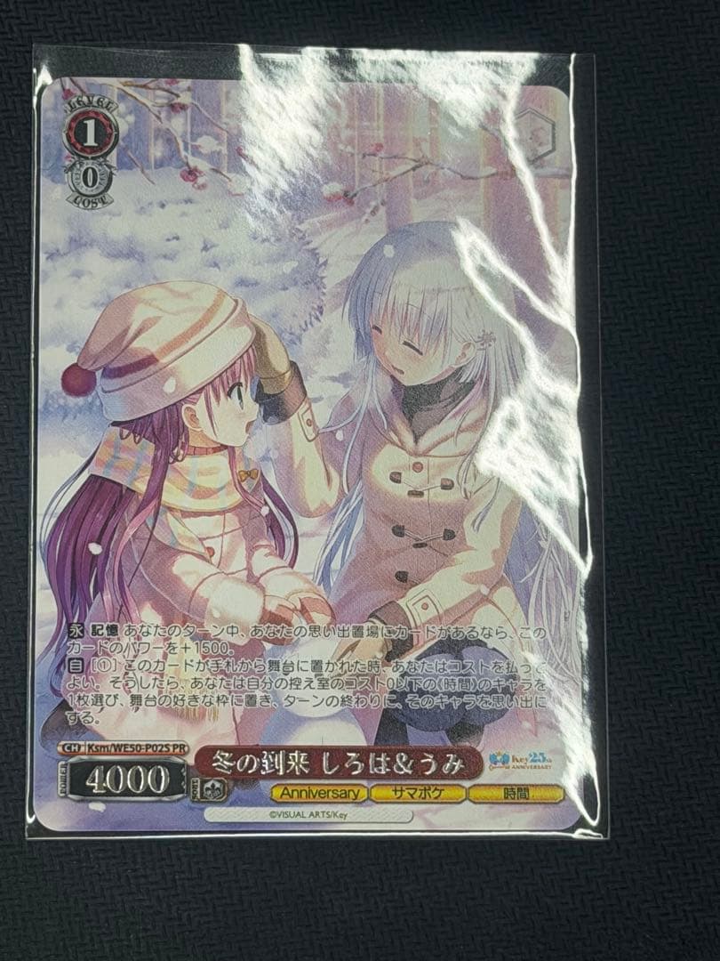 冬の到来 しろは&うみ CXチャレンジ ヴァイスシュヴァルツ