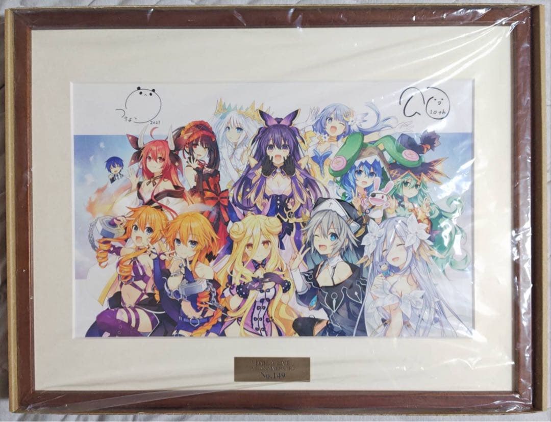 デート・ア・ライブ 10th anniversary サイン入り ミストグラフ